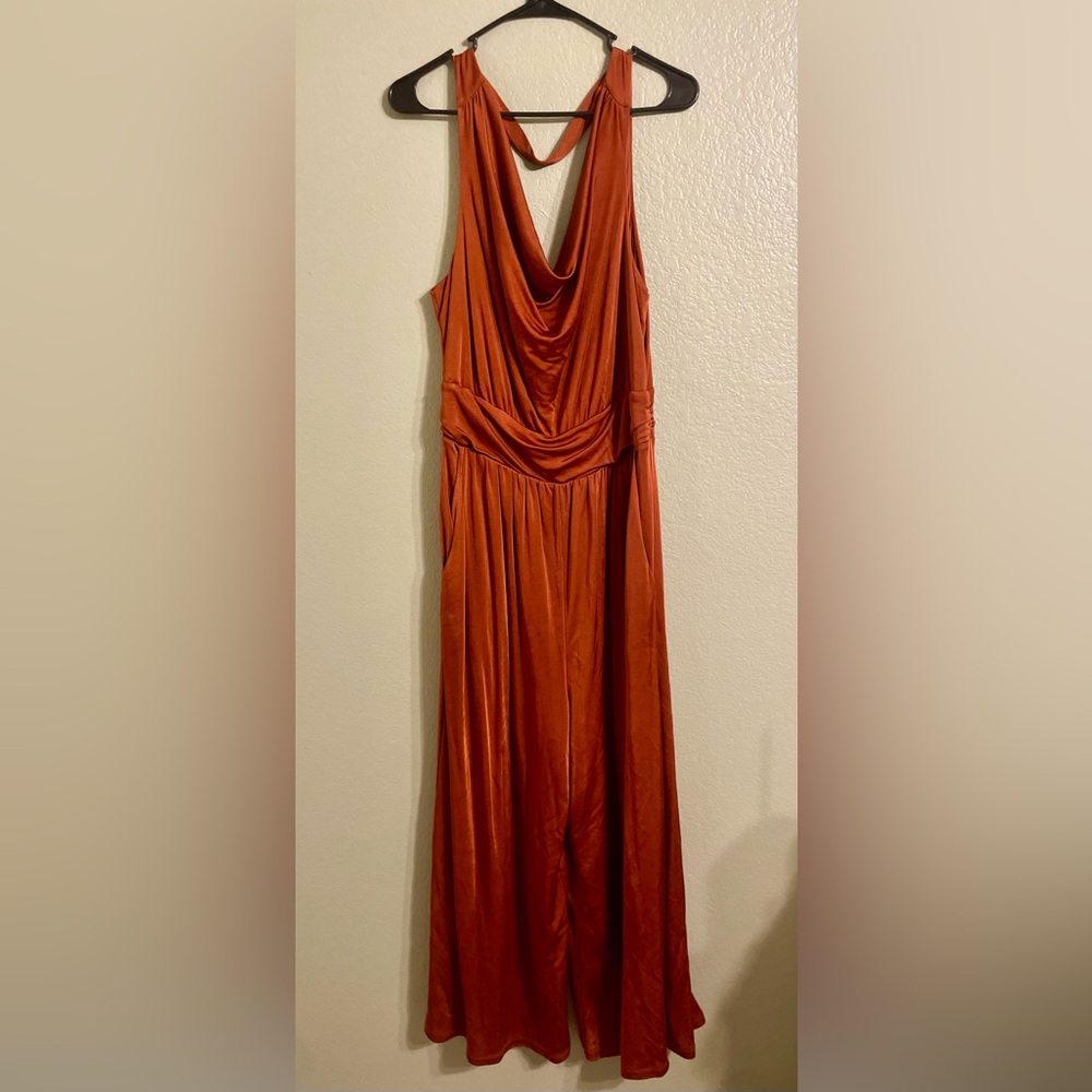 Maeve Rust Jumpsuit